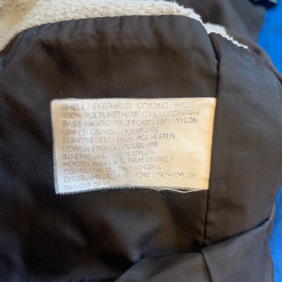 Boy's Winter 2 piece Parka Coat Jacket Fleece Blue - Picture 4 of 9